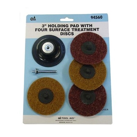S&G Tool Aid 3 HOLDING PAD W/4 SURF TREAT DISC SG94560